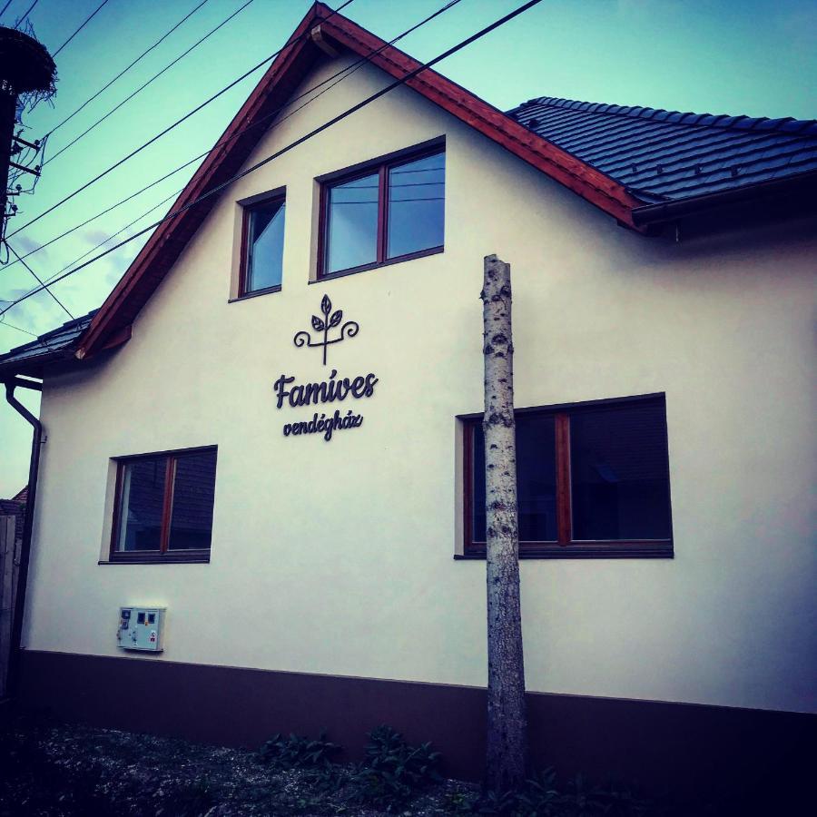 Famives Vendeghaz Bed and Breakfast Racul Exteriör bild